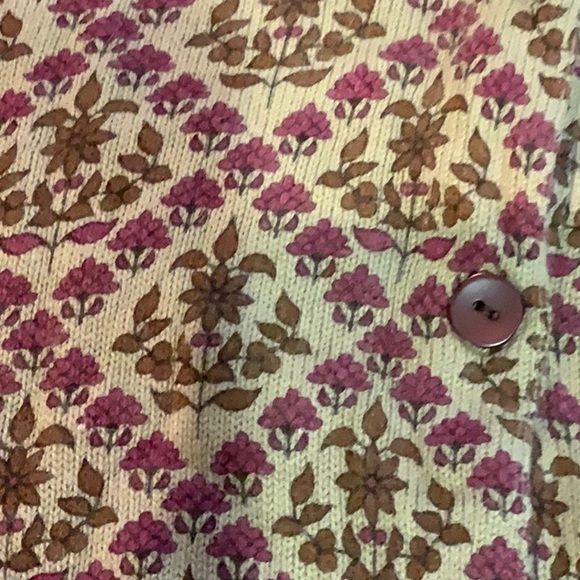 Beautiful FOSSIL Authentic Jeans Brand Sz M Ladies Fall Sweater Long Sleeve Z46 - Picture 5 of 6